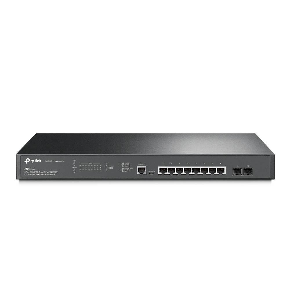 Interruptor TP-Link TL SG3210XHP M2 Gerido PoE+ 240W