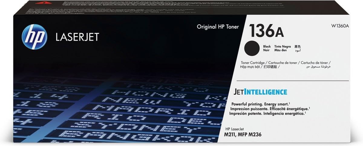 Toner HP 136A Original LaserJet Preto - Imagem 1