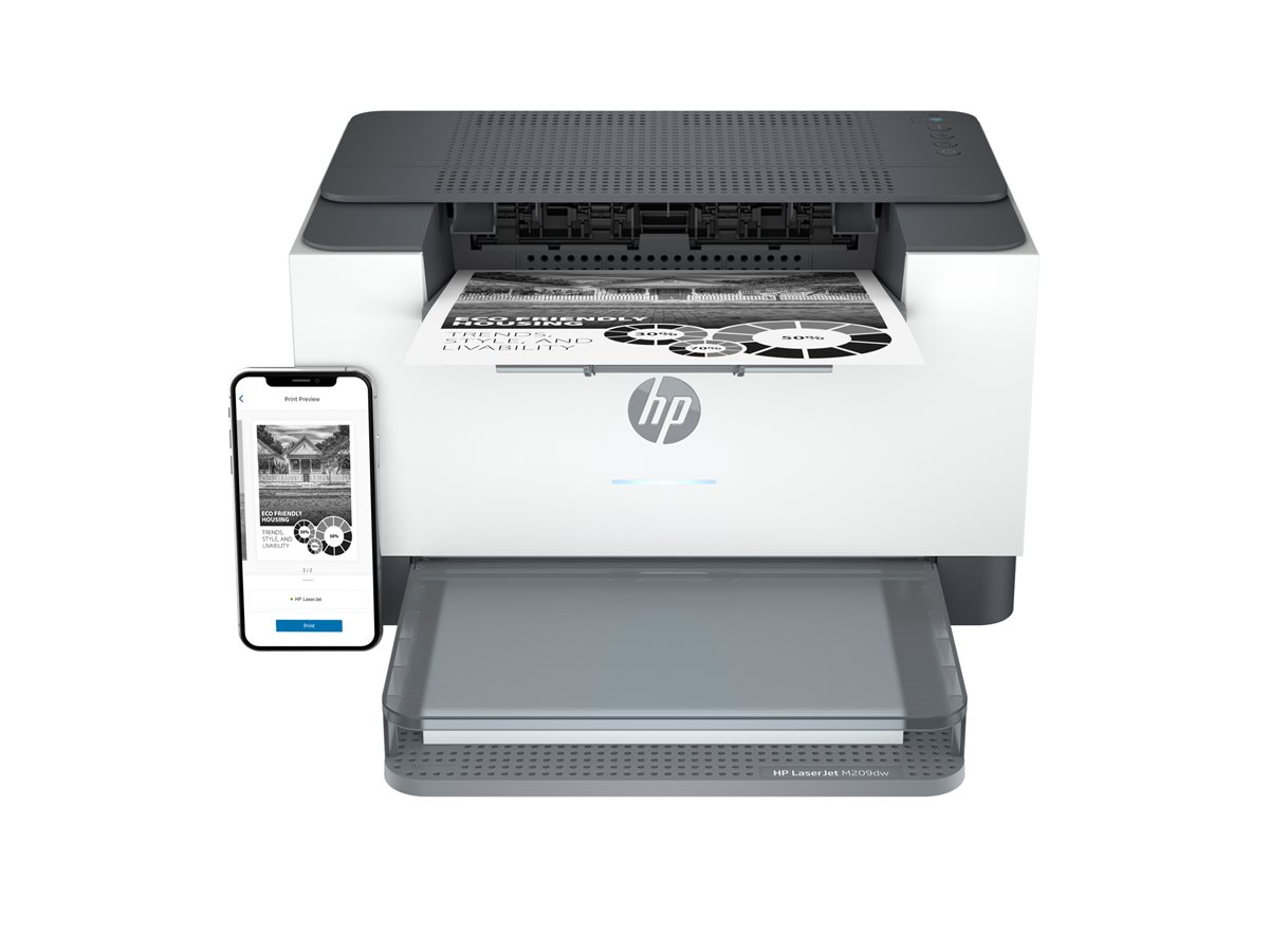 Impressora HP LaserJet M209dw P/B Duplex A4 Wi-Fi