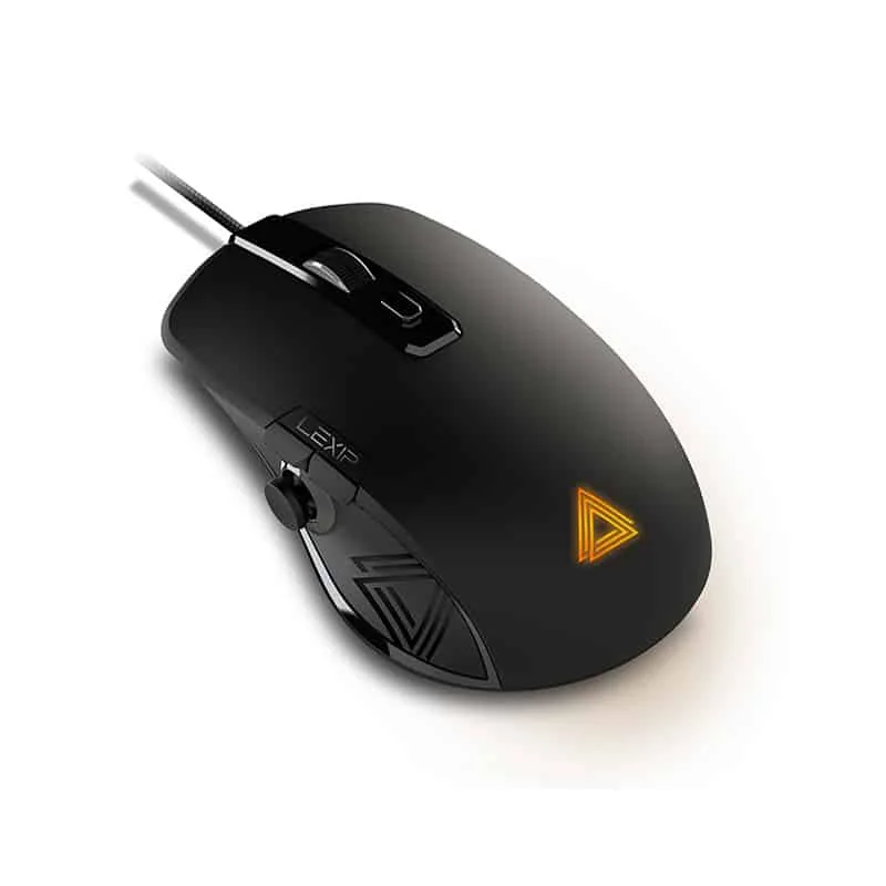Rato Gaming LEXIP NP93 Neptunium Alpha com Joystick de Polegar e Iluminação RGB - Imagem 2
