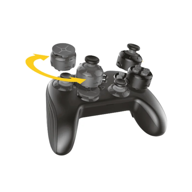 Comando Sem Fios Lexip x Steelplay Wireless Customizable Controller + 2 Capas Nintendo Switch - Imagem 2