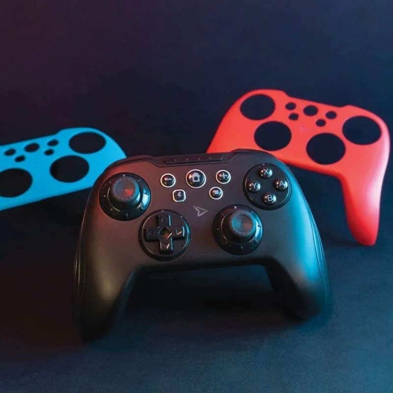 Comando Sem Fios Lexip x Steelplay Wireless Customizable Controller + 2 Capas Nintendo Switch - Imagem 3