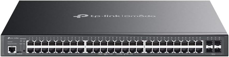 Switch TP-Link JetStream TL-SG3452P Gerido 48P PoE+ 4 SFP 384W