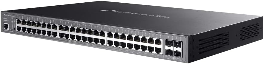 Switch TP-Link JetStream TL-SG3452P Gerido 48P PoE+ 4 SFP 384W - Imagem 3