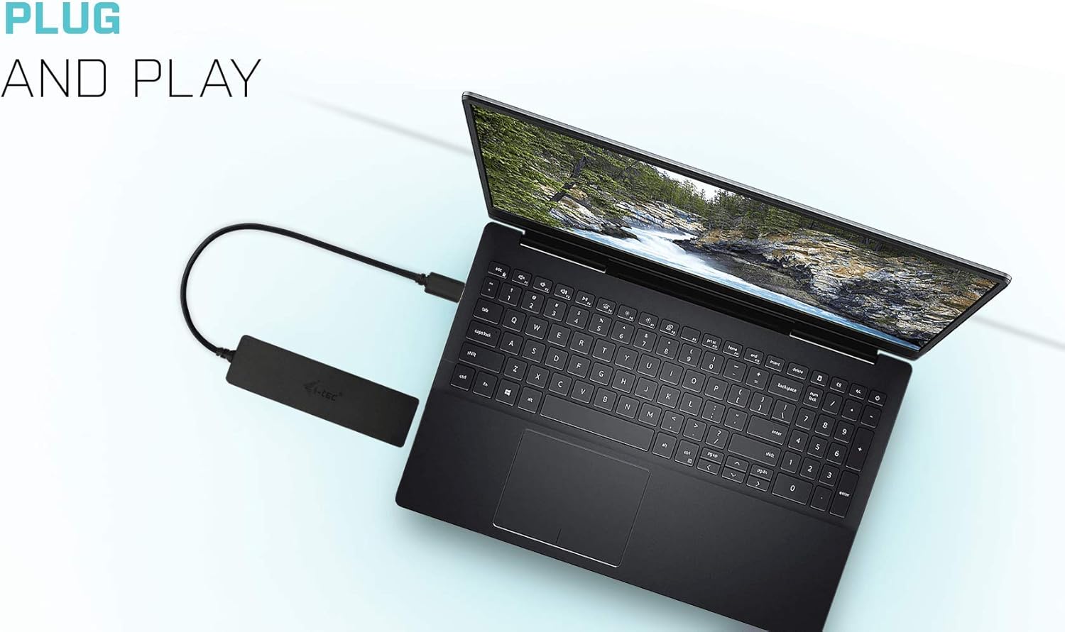 Concentrador USB i-Tec 4 Portas (2x USB, 2x USB-C) Secretária - Imagem 5