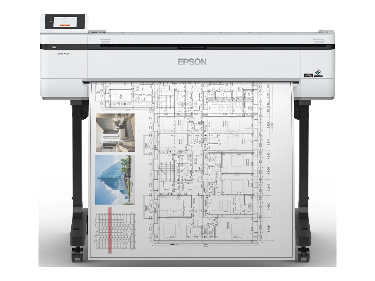 Impressora Multifunções Epson SureColor SC-T5100M 36 Polegadas Jacto de Tinta - Imagem 2