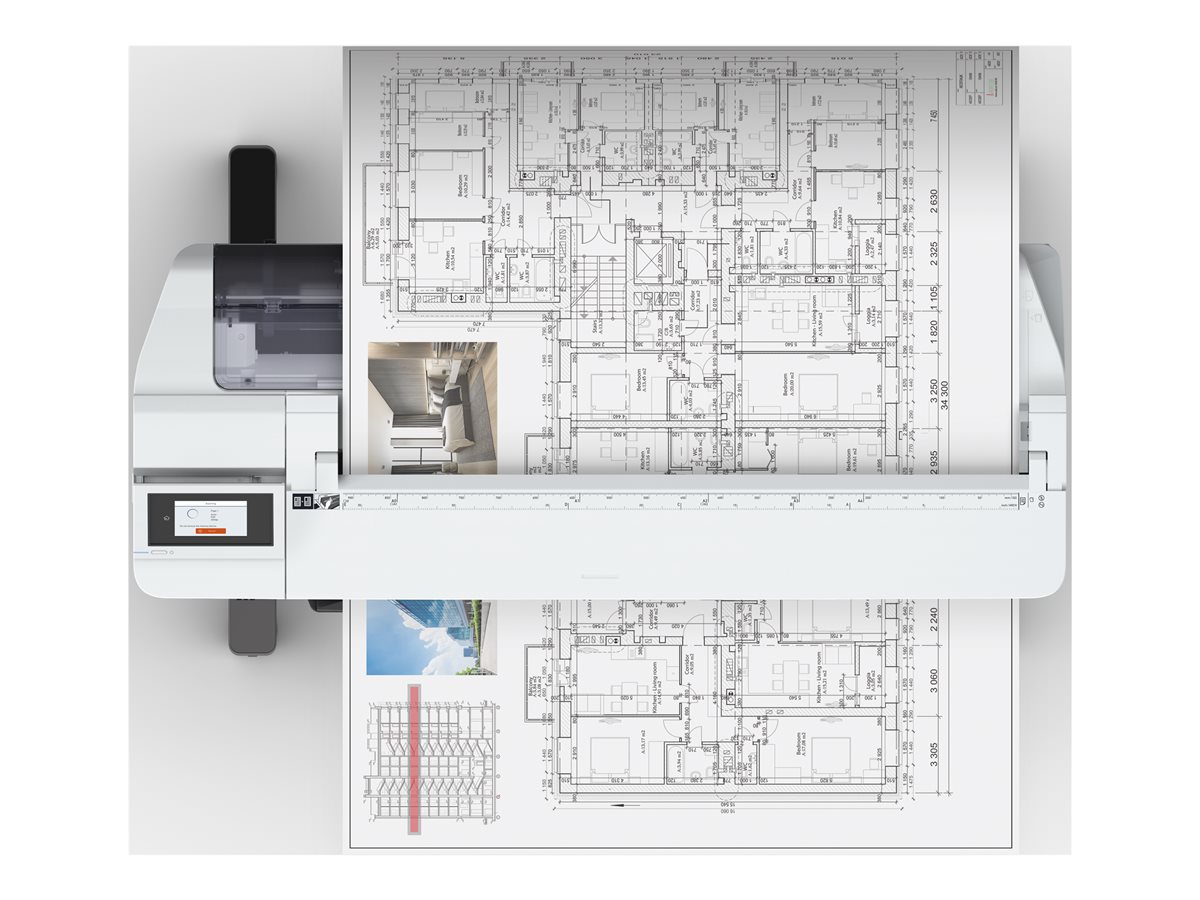 Impressora Multifunções Epson SureColor SC-T5100M 36 Polegadas Jacto de Tinta - Imagem 9