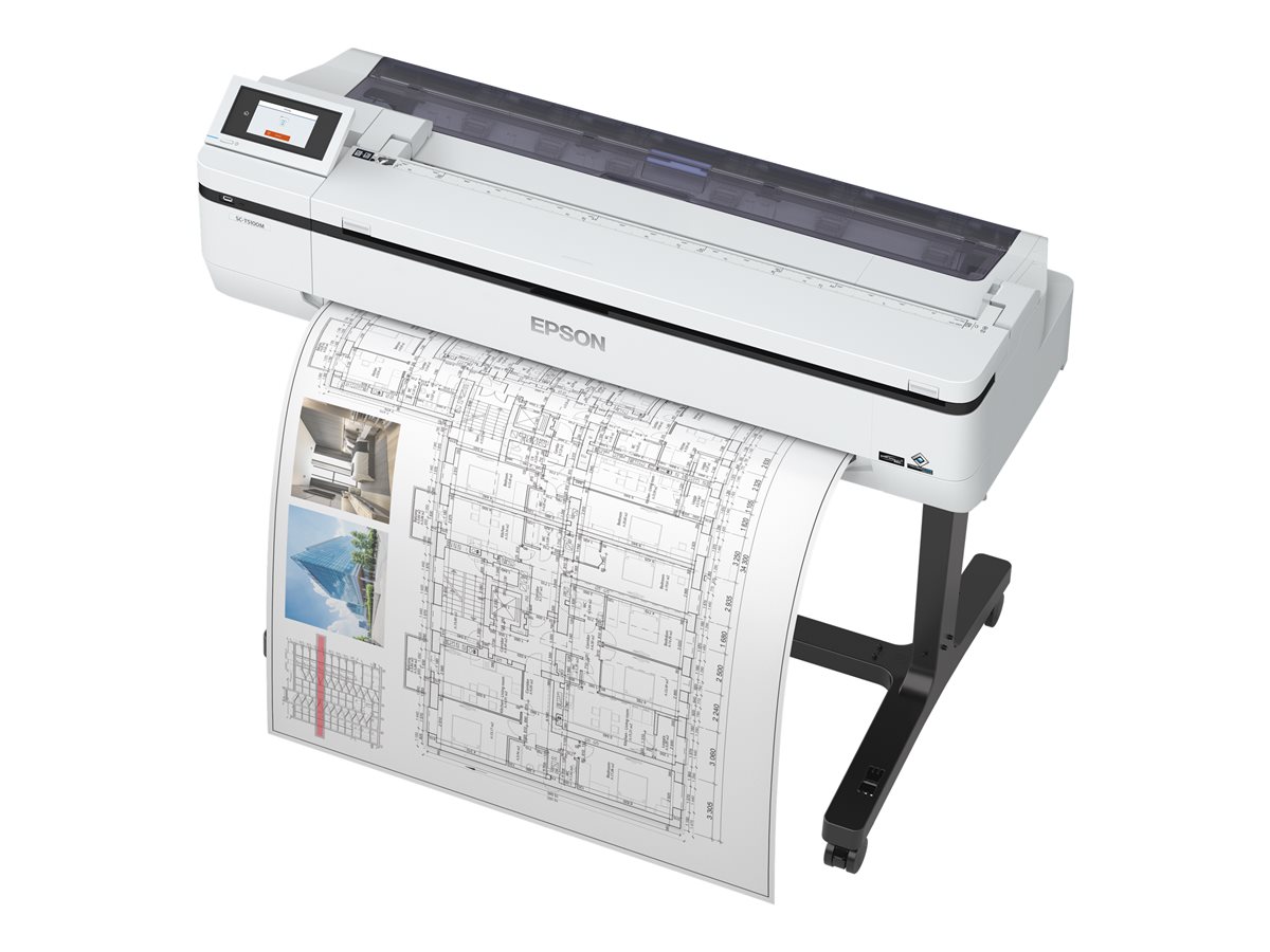 Impressora Multifunções Epson SureColor SC-T5100M 36 Polegadas Jacto de Tinta - Imagem 8