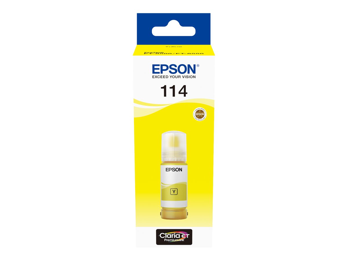 Tinta Epson 114 Original Amarelo 70 ml - Imagem 2