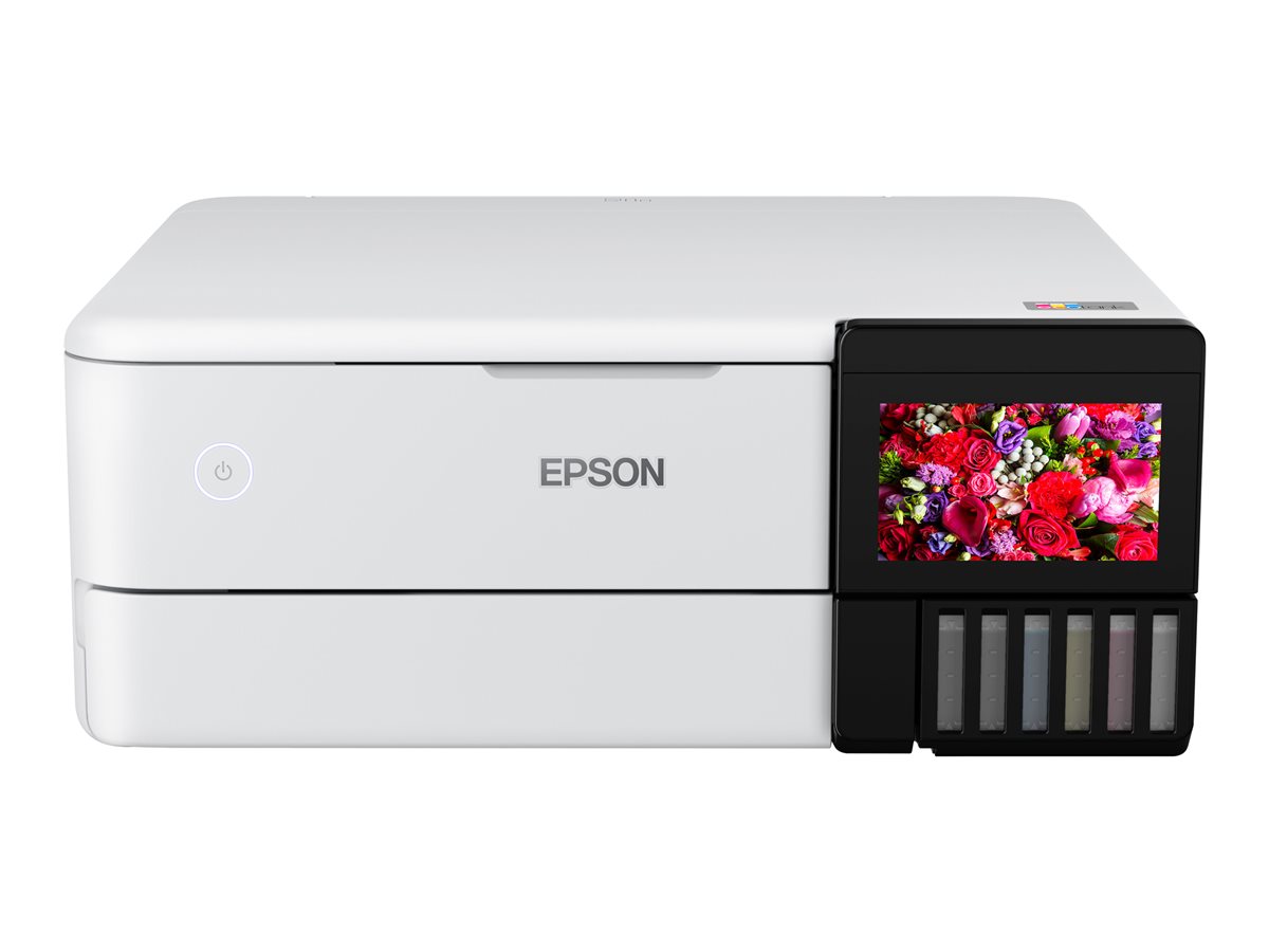 Impressora Multifunções Epson EcoTank ET-8500 Recarregável A4 Branco - Imagem 10