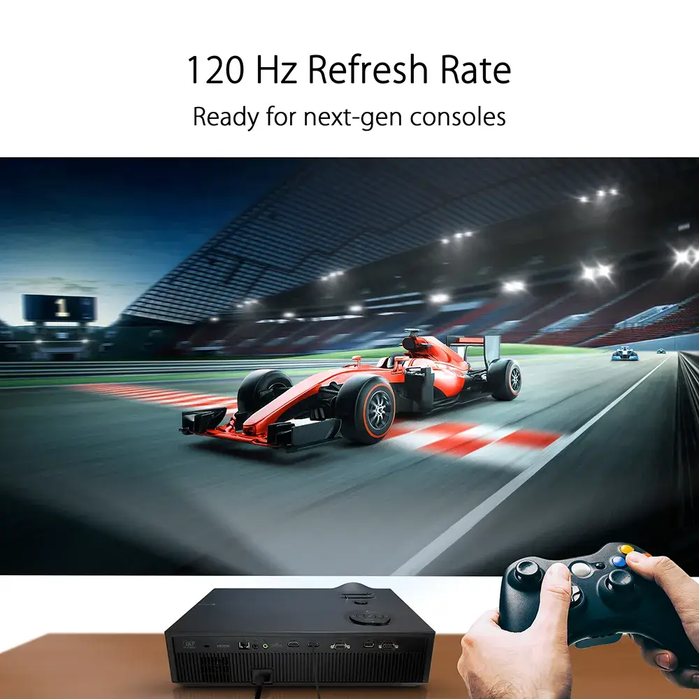 Projetor ASUS H1 Full HD 3000 lumens 3D Preto - Imagem 3