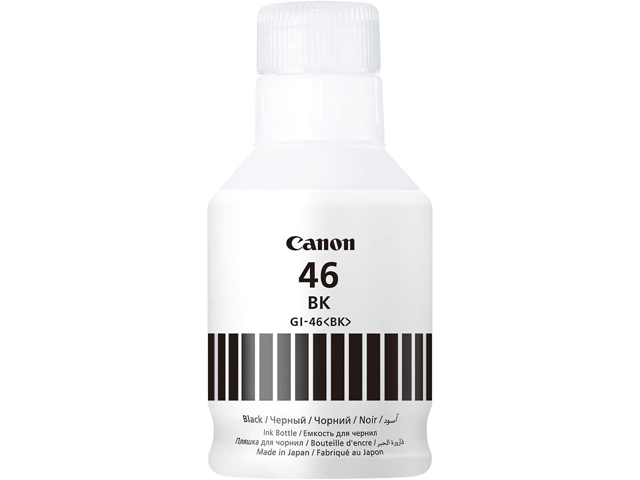 Garrafa de Tinta Canon GI-46 BK Preto Original 6000 Páginas para MAXIFY GX5040 GX6040 GX7040 - Imagem 1