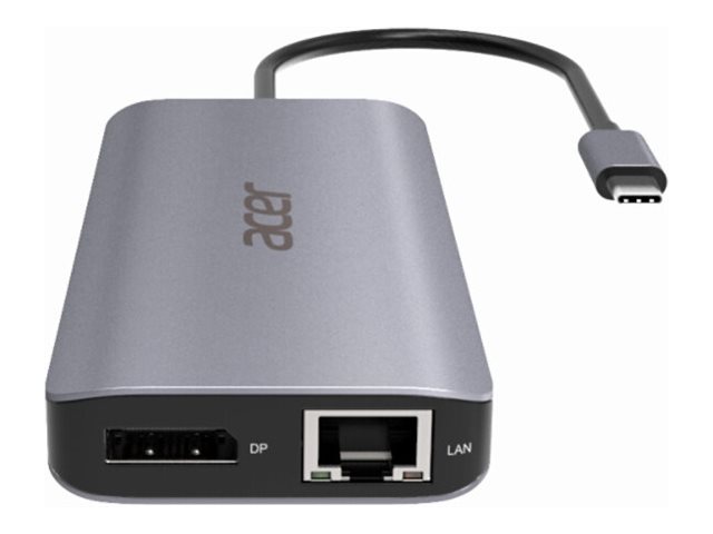 Adaptador USB-C Acer 12-em-1 HDMI e Rede