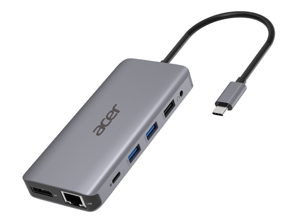 Adaptador USB-C Acer 12-em-1 HDMI e Rede - Imagem 6
