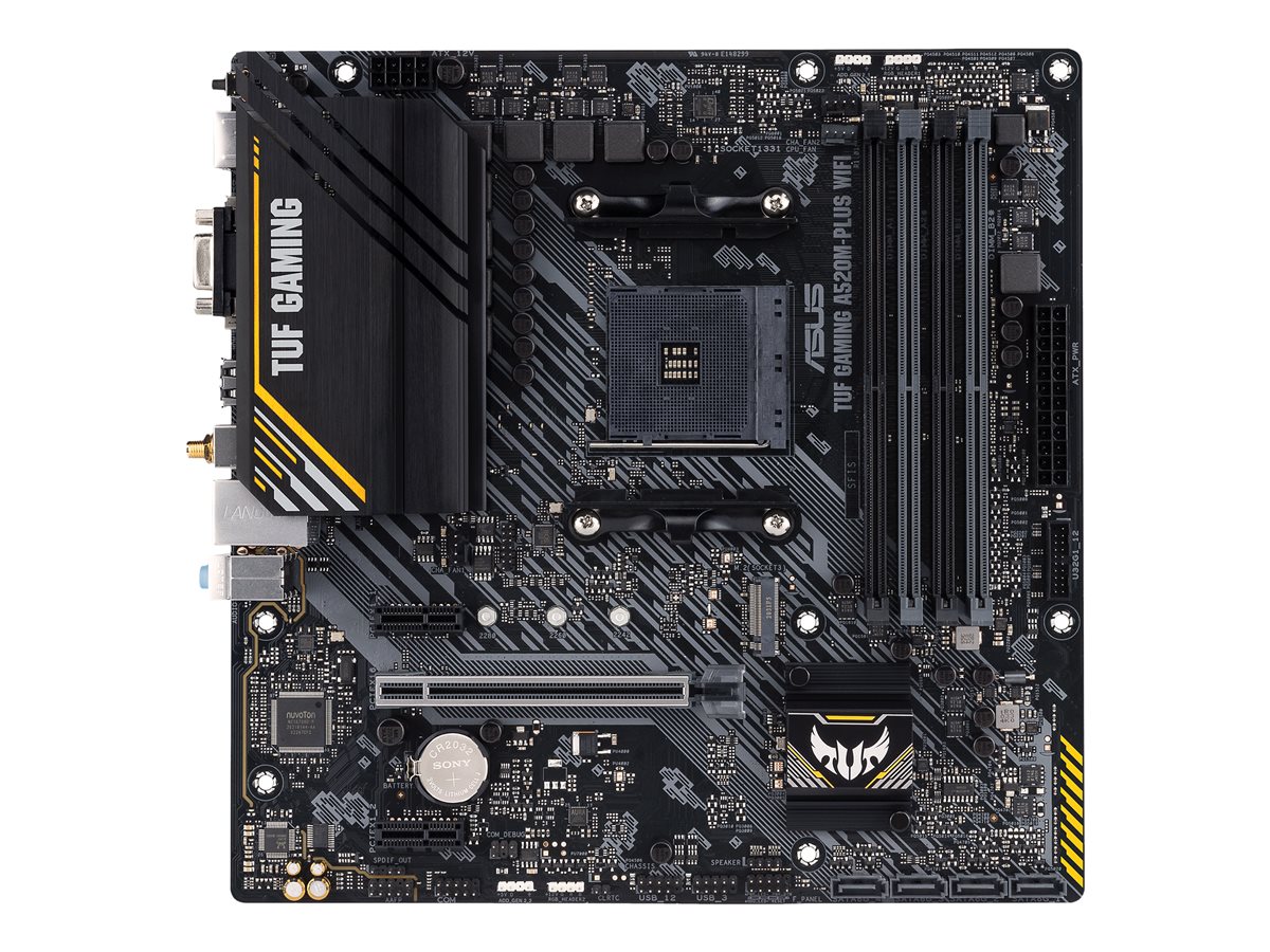 Motherboard ASUS TUF GAMING A520M-PLUS WIFI Micro ATX - Imagem 8