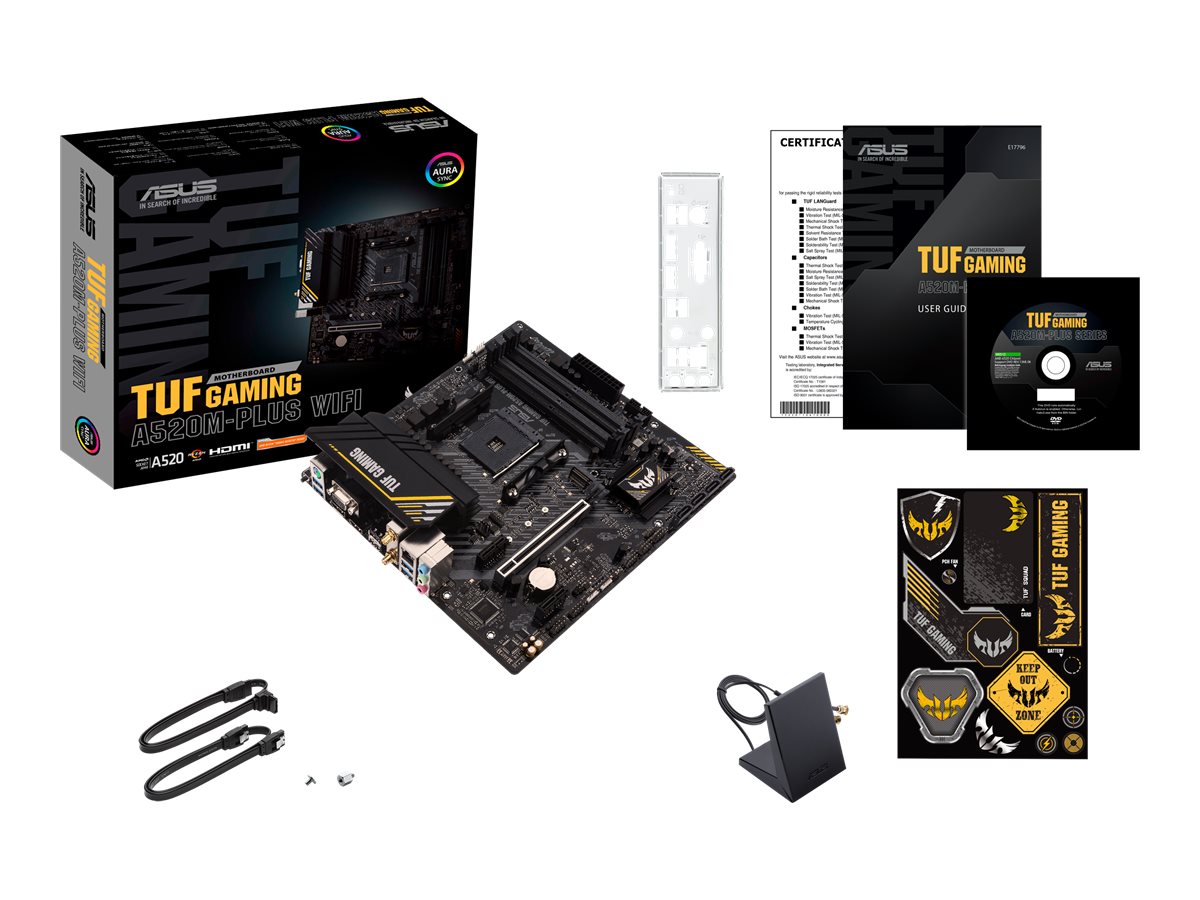 Motherboard ASUS TUF GAMING A520M-PLUS WIFI Micro ATX - Imagem 10