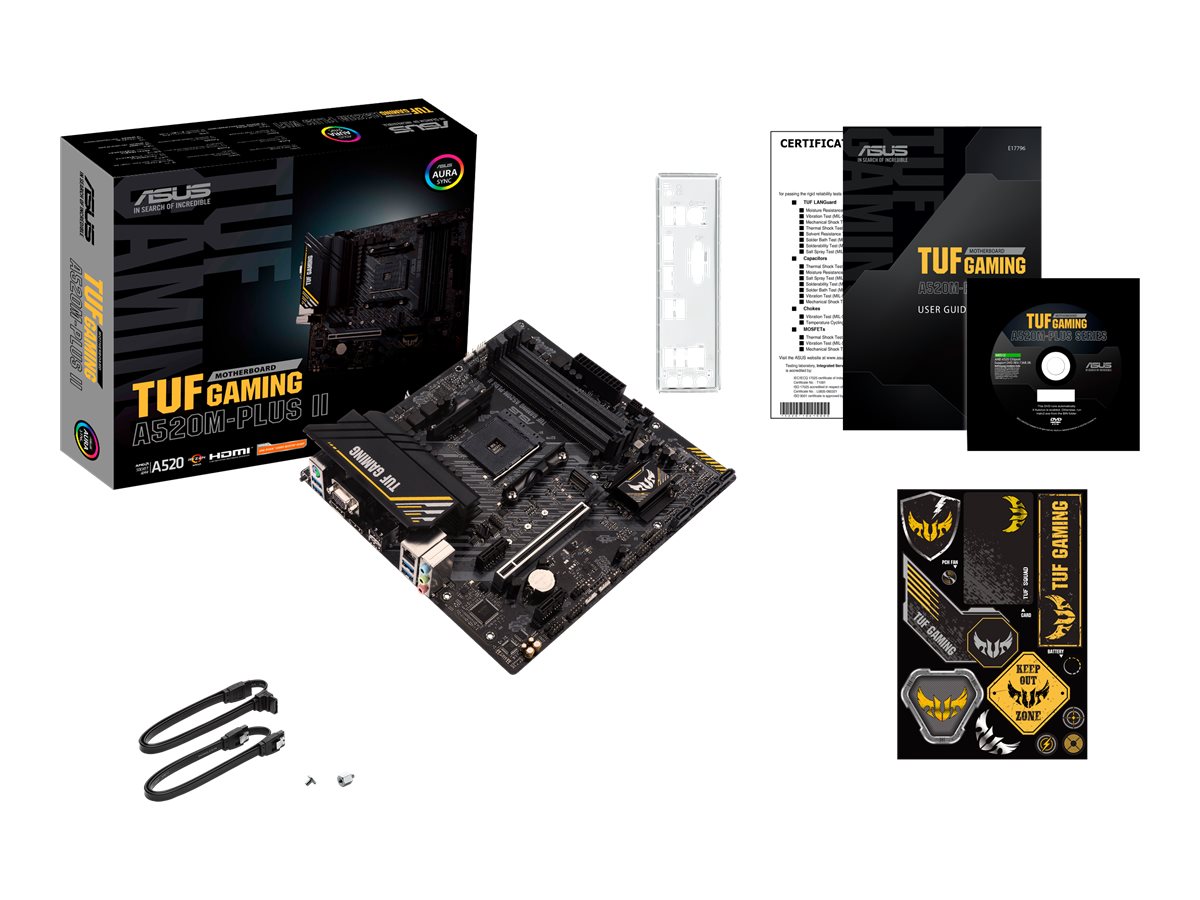 Motherboard ASUS TUF GAMING A520M-PLUS II micro ATX - Imagem 12