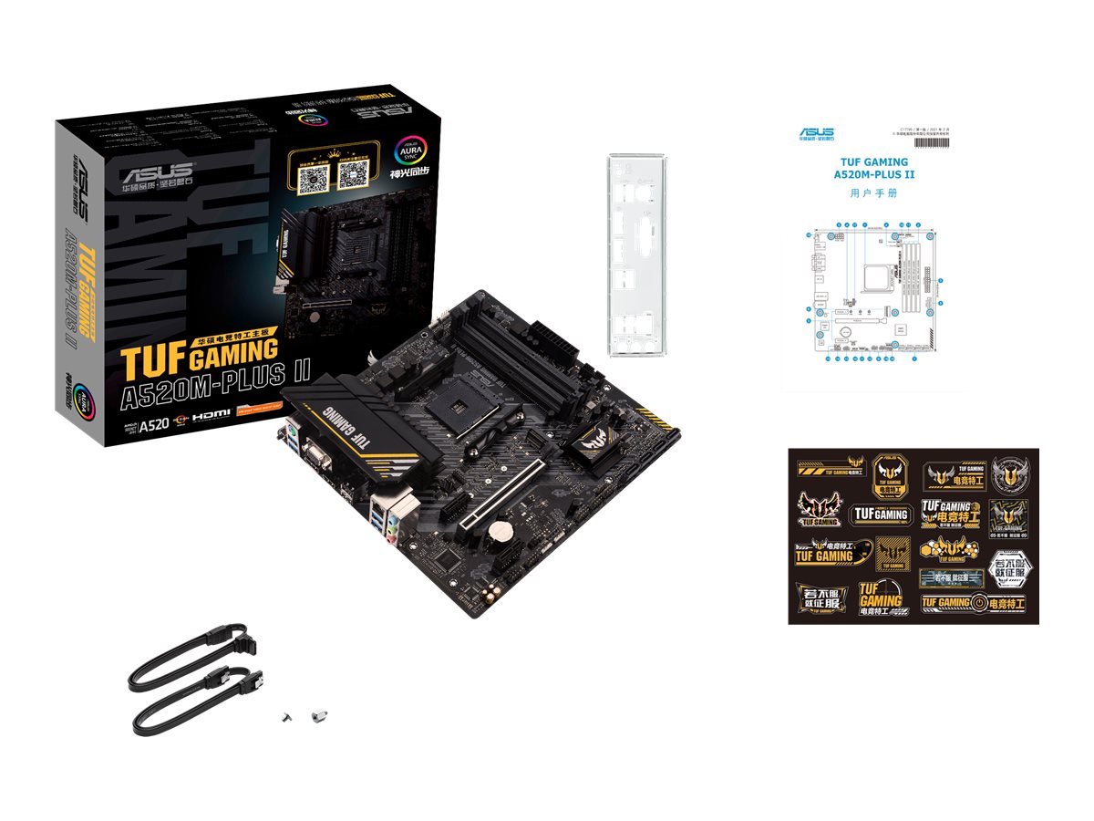 Motherboard ASUS TUF GAMING A520M-PLUS II micro ATX - Imagem 11