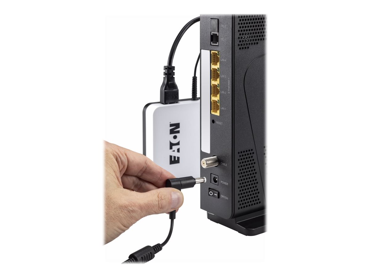 UPS Eaton 3S Mini 36W 2.2Ah Preto Branco - Imagem 8