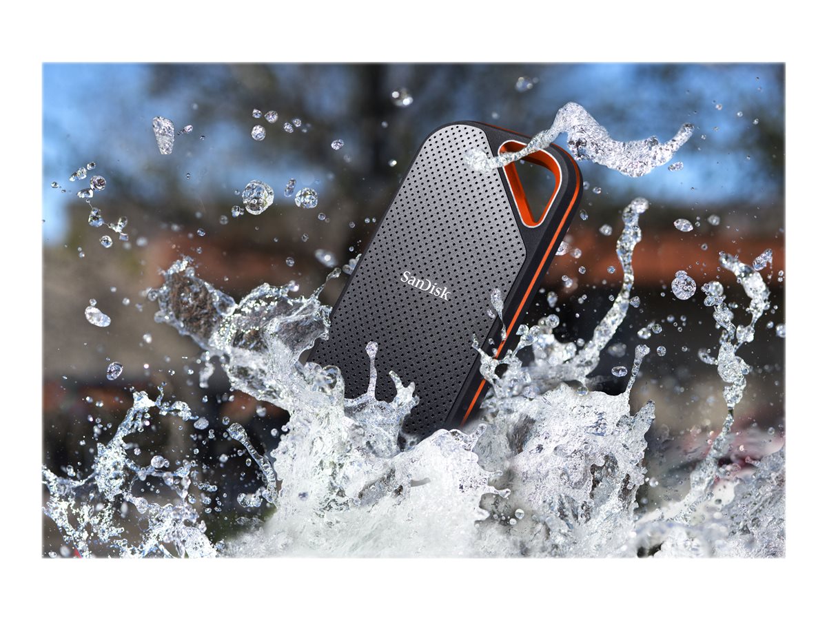 SanDisk Extreme PRO Portable - SSD - encriptado - 2 TB - externa (portátil) - USB 3.2 Gen 2x2 - 256-bits AES - para Intel Next Unit of Computing 13 Pro Kit - NUC13ANHi5 - Imagem 8