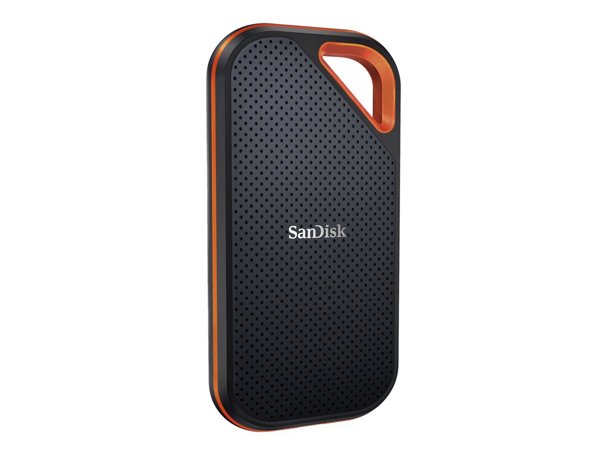 SanDisk Extreme PRO Portable - SSD - encriptado - 2 TB - externa (portátil) - USB 3.2 Gen 2x2 - 256-bits AES - para Intel Next Unit of Computing 13 Pro Kit - NUC13ANHi5 - Imagem 2