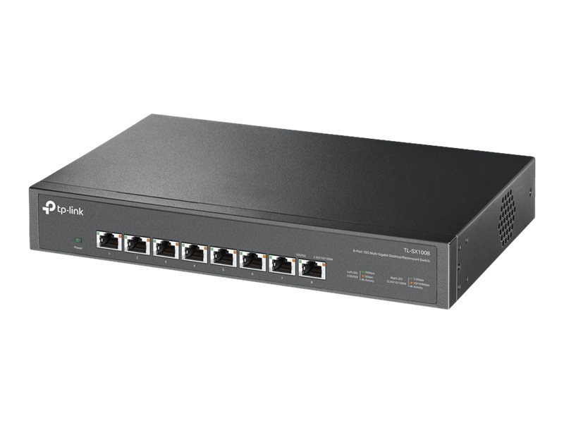 Switch TP-Link TL-SX1008 Desktop Montagem Rack - Imagem 2