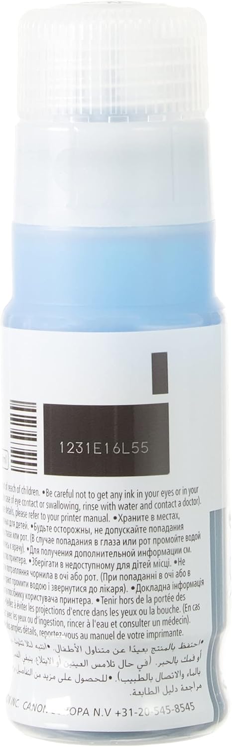 Recarga de Tinta Canon GI-43 C Azul Ciano Original para Canon PIXMA G540 e G640 - Imagem 3