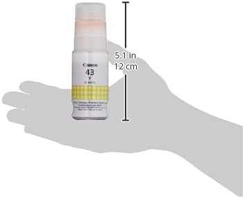 Garrafa de Tinta Canon GI-43 Y Amarelo Original para PIXMA G540 / G640 - Imagem 3
