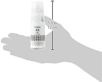 Garrafa de Tinta Canon GI-43 BK Preto Original para PIXMA G540 e G640 - Imagem 4