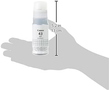 Tinteiro Canon GI-43 GY Cinza Garrafa de Tinta Original para PIXMA G540 G640 - Imagem 4