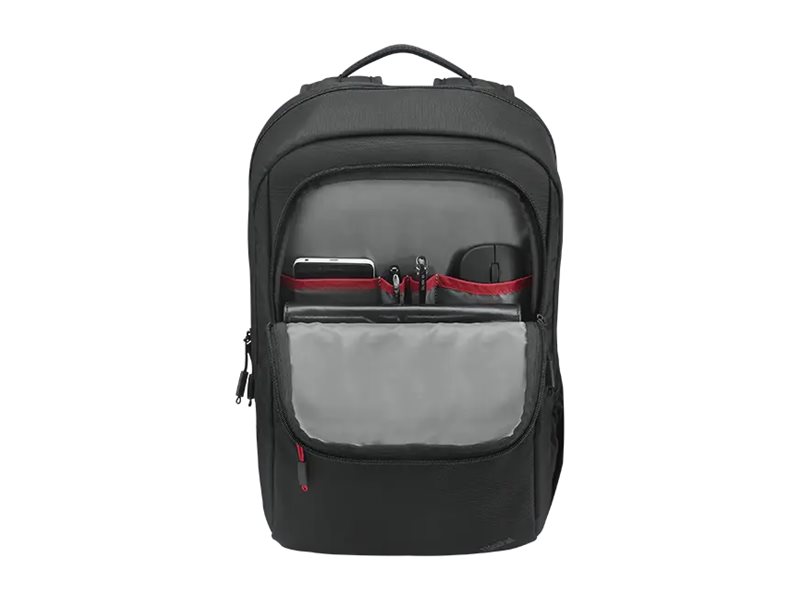 Bolsa para Portátil LENOVO ThinkPad Essential (Eco) 16" Preto Tons Vermelhos Compartimento Almofadado Alças Acolchoadas