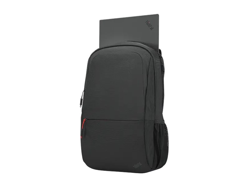 Bolsa para Portátil LENOVO ThinkPad Essential (Eco) 16" Preto Tons Vermelhos Compartimento Almofadado Alças Acolchoadas - Imagem 4