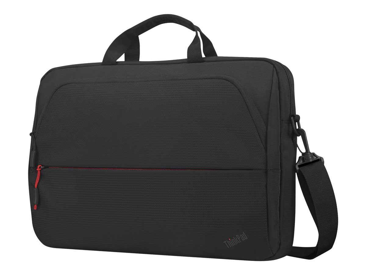 Estojo para Portátil LENOVO ThinkPad Essential Topload (Eco) 16" Preto com Tons Vermelhos Almofadado 2 Bolsos Alça Ombro Removível - Imagem 5