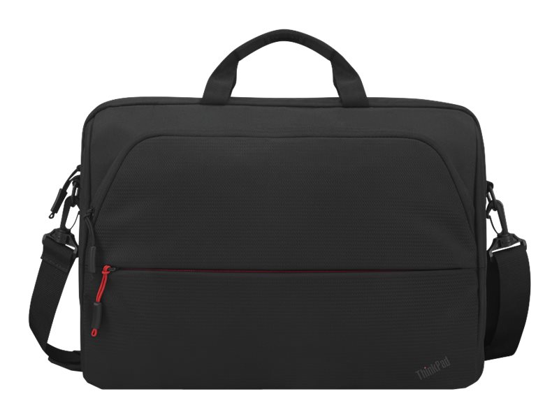 Estojo para Portátil LENOVO ThinkPad Essential Topload (Eco) 16" Preto com Tons Vermelhos Almofadado 2 Bolsos Alça Ombro Removível - Imagem 3