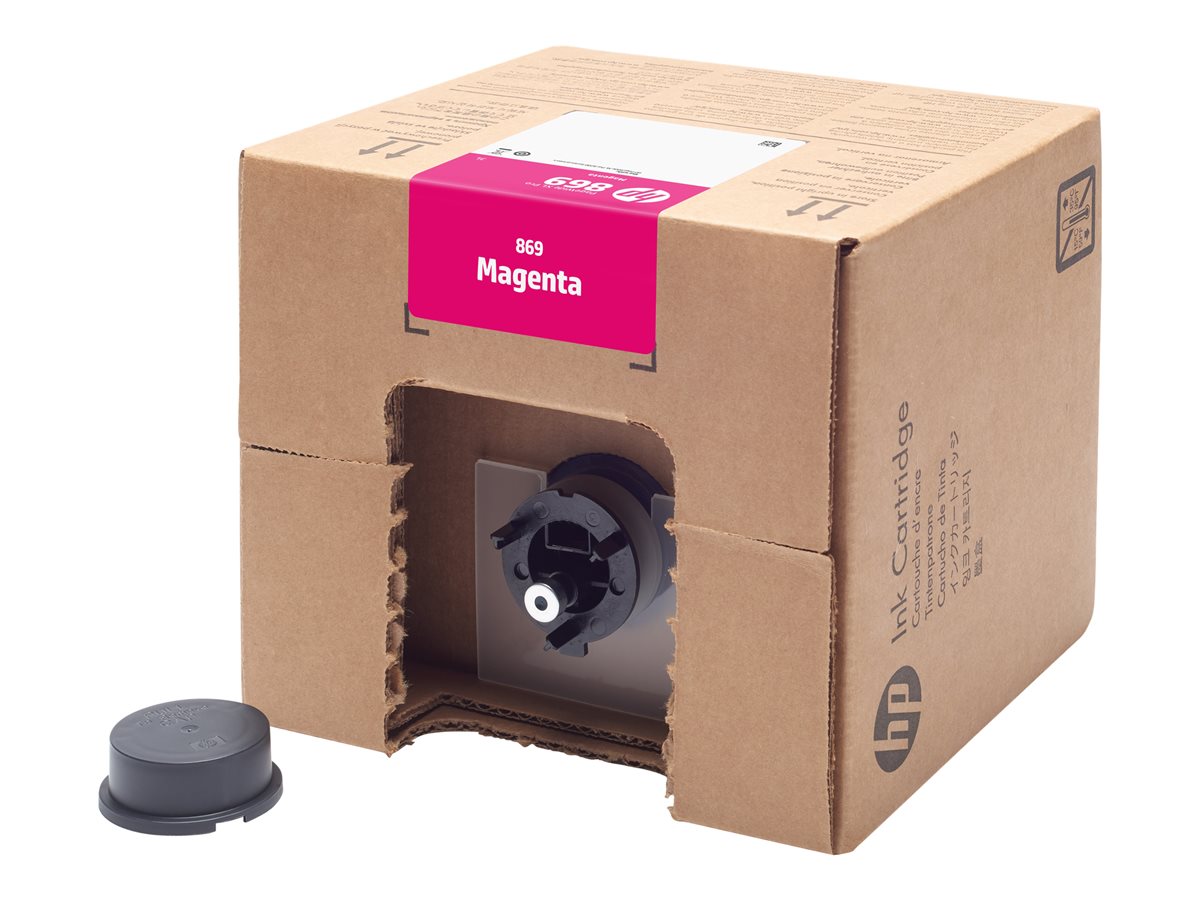Tinteiro HP 869 Magenta 3L Original - Imagem 2