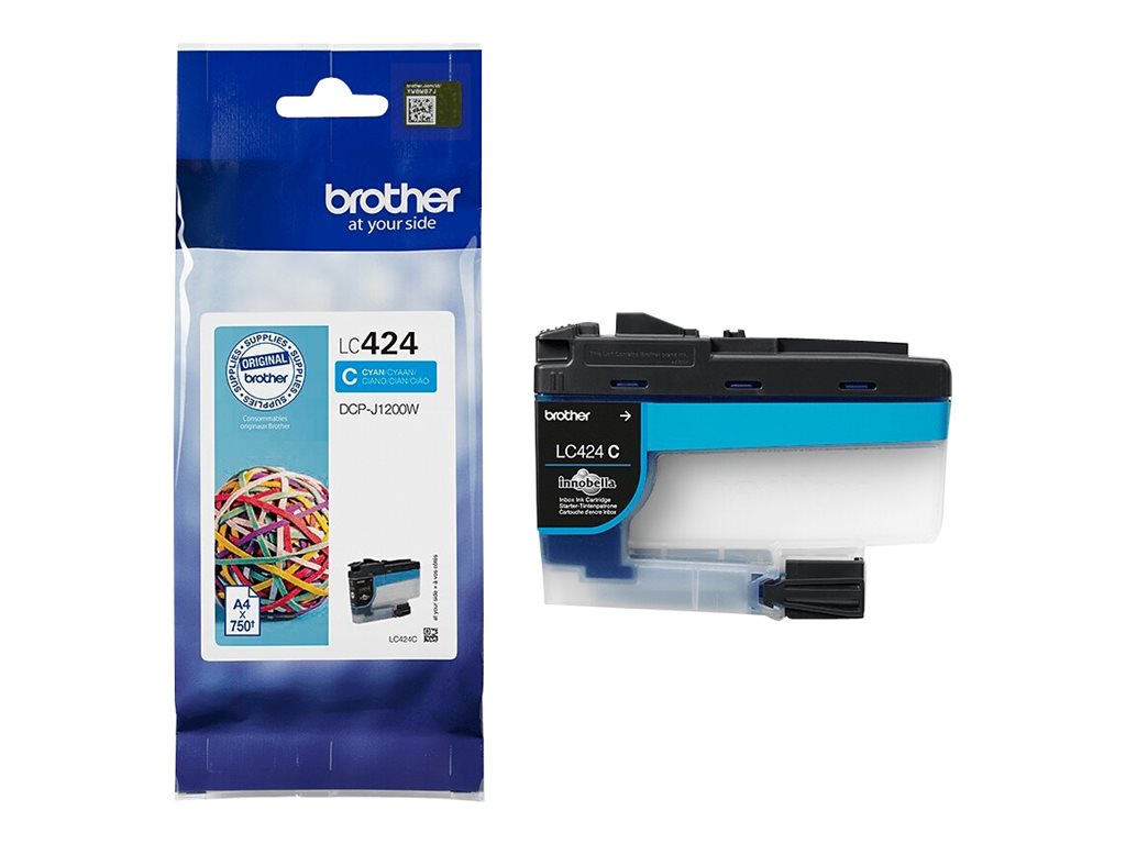 Tinteiro Brother LC424C Cyan Original - Imagem 4