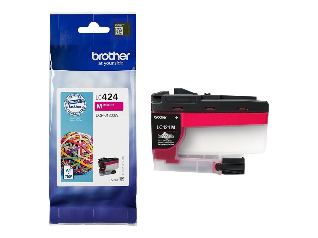 Tinteiro Brother LC424M Magenta Original - Imagem 6
