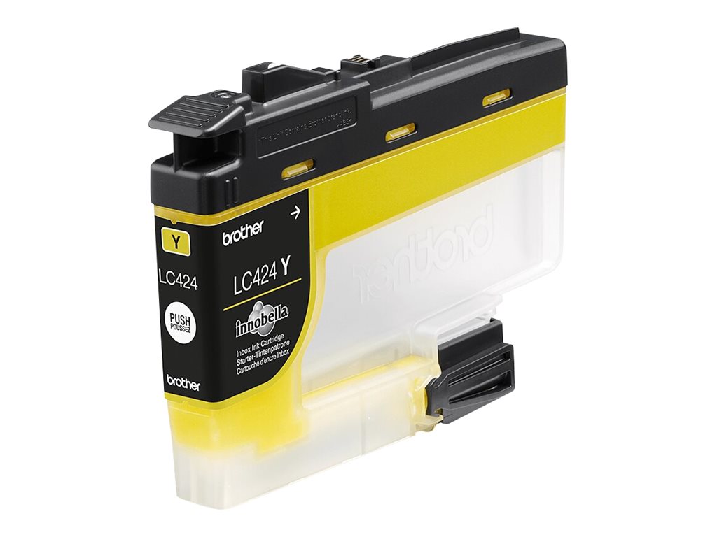 Tinteiro Brother LC424Y Amarelo Original - Imagem 2