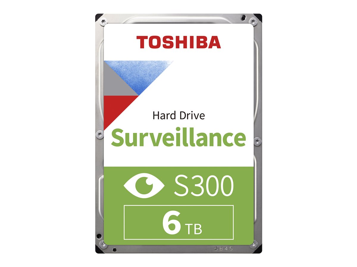 Disco Rígido Toshiba S300 Surveillance 6TB 3.5"