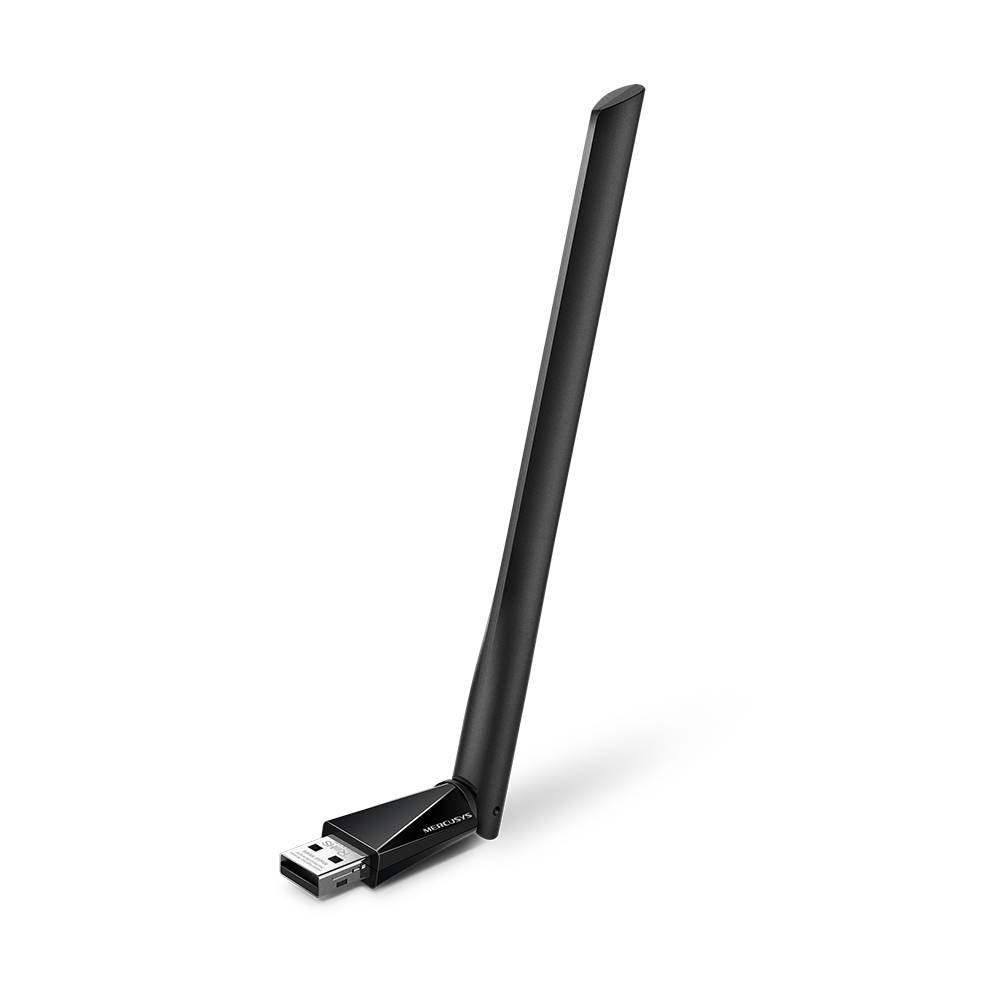 Adaptador de Rede Mercusys AC650 USB 2.0 Wi-Fi 5