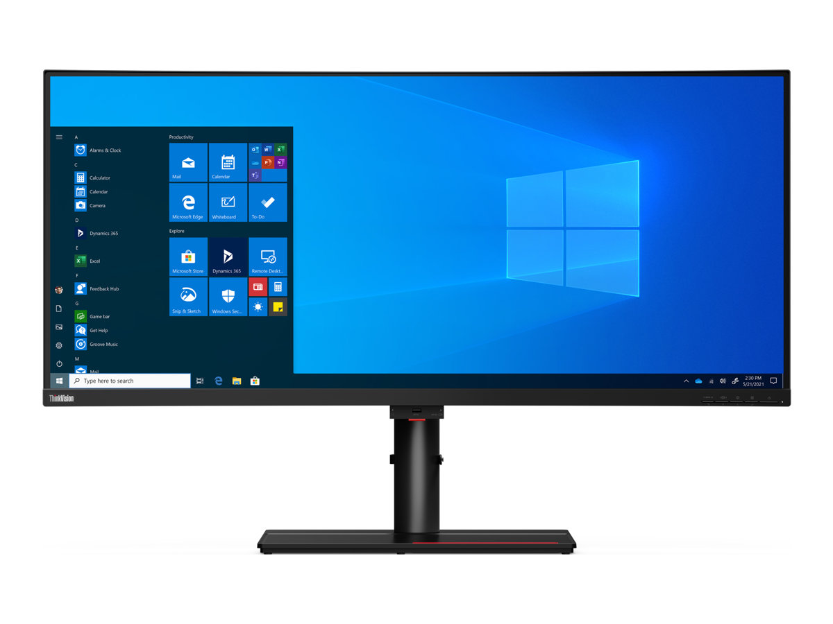 Monitor Lenovo ThinkVision P40w-20 40" Curvo IPS Preto Lustroso - Imagem 5