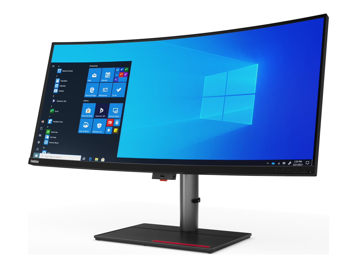 Monitor Lenovo ThinkVision P40w-20 40" Curvo IPS Preto Lustroso - Imagem 10