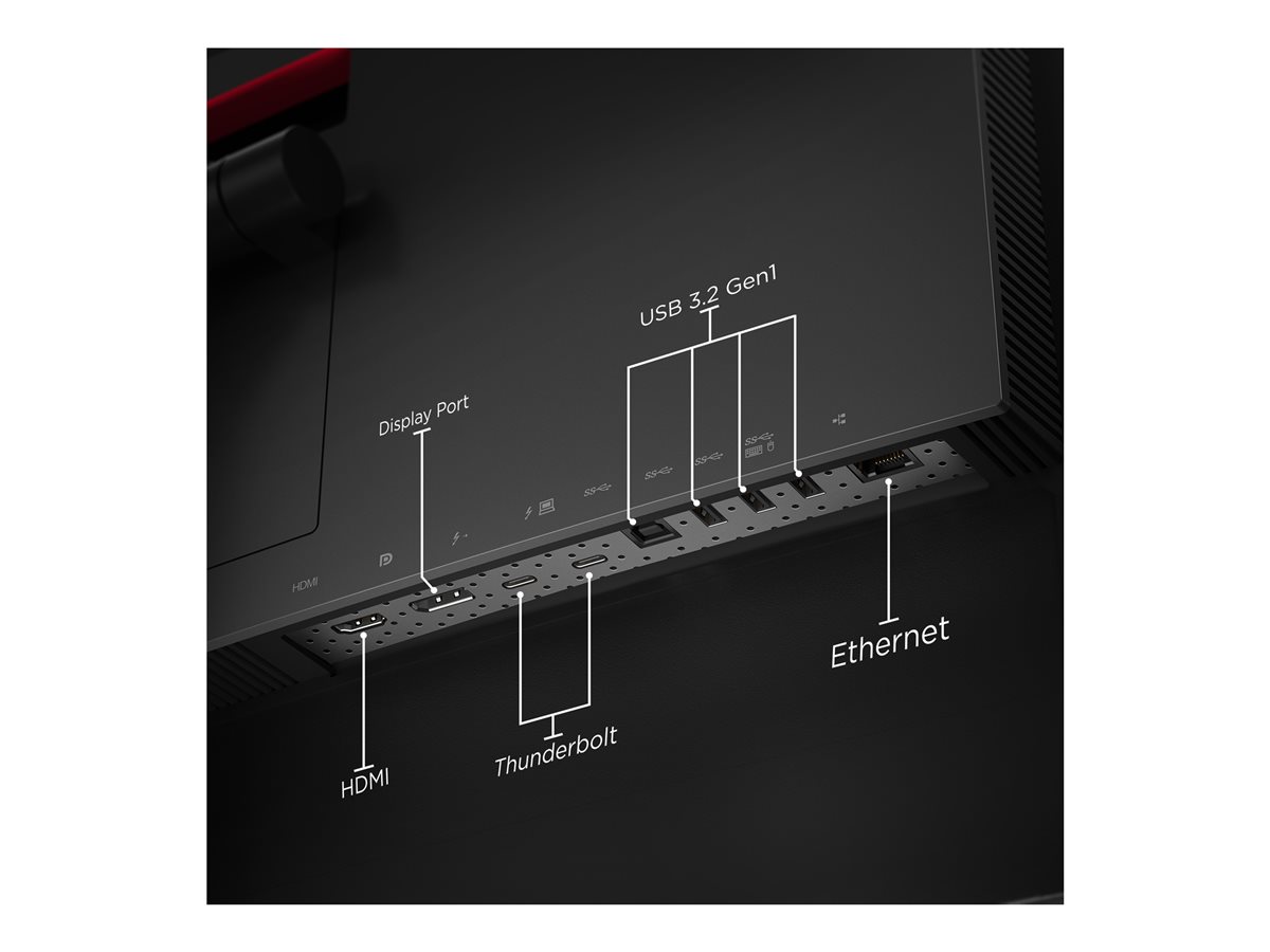 Monitor Lenovo ThinkVision P40w-20 40" Curvo IPS Preto Lustroso - Imagem 11