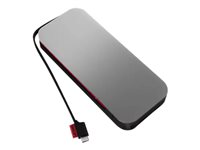 Carregador Portátil Lenovo Go USB C 20000 mAh Preto Trovão