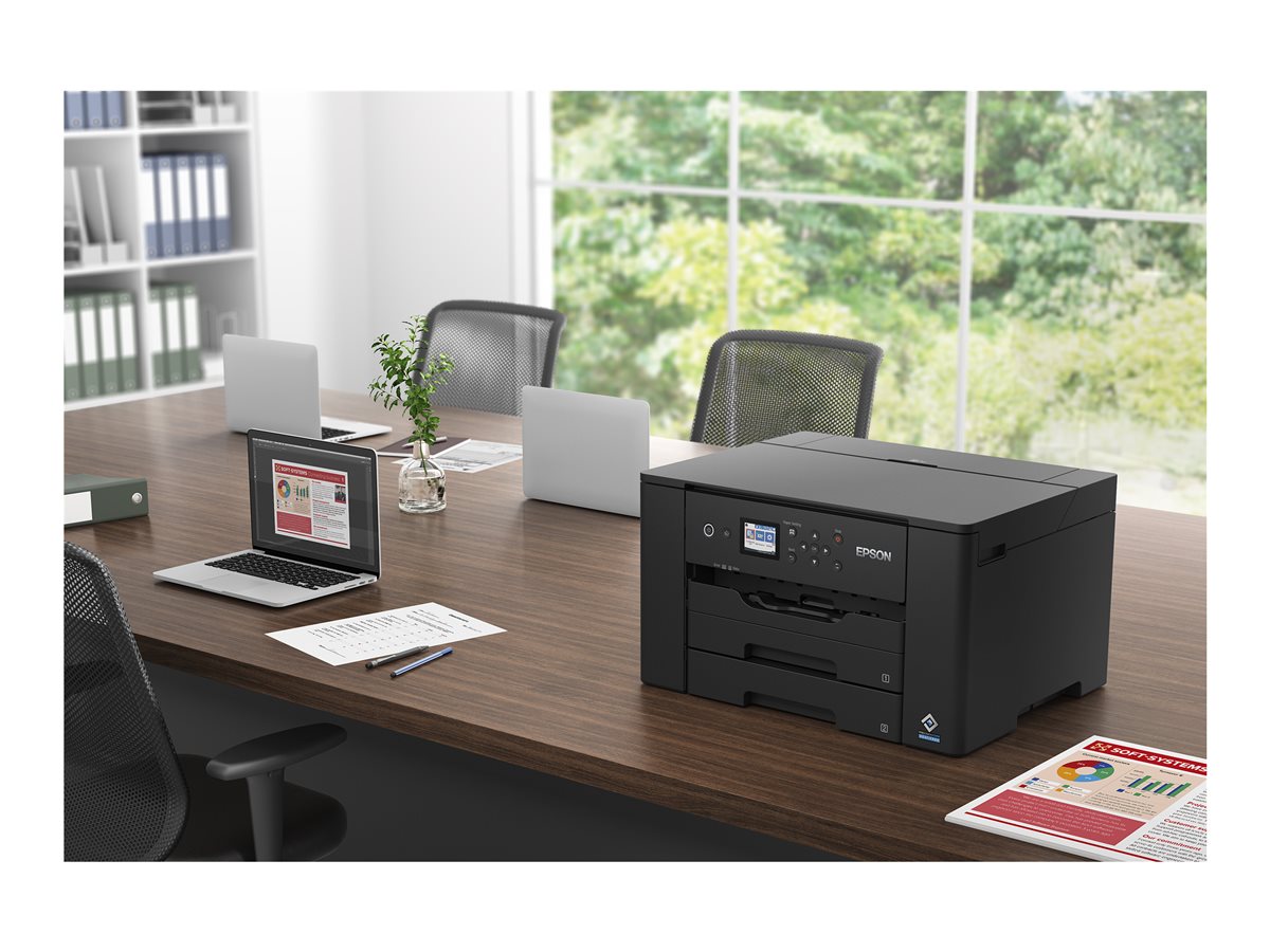 Impressora Epson WF-7310DTW A3 Jacto Tinta Cores Duplex Wi-Fi - Imagem 9