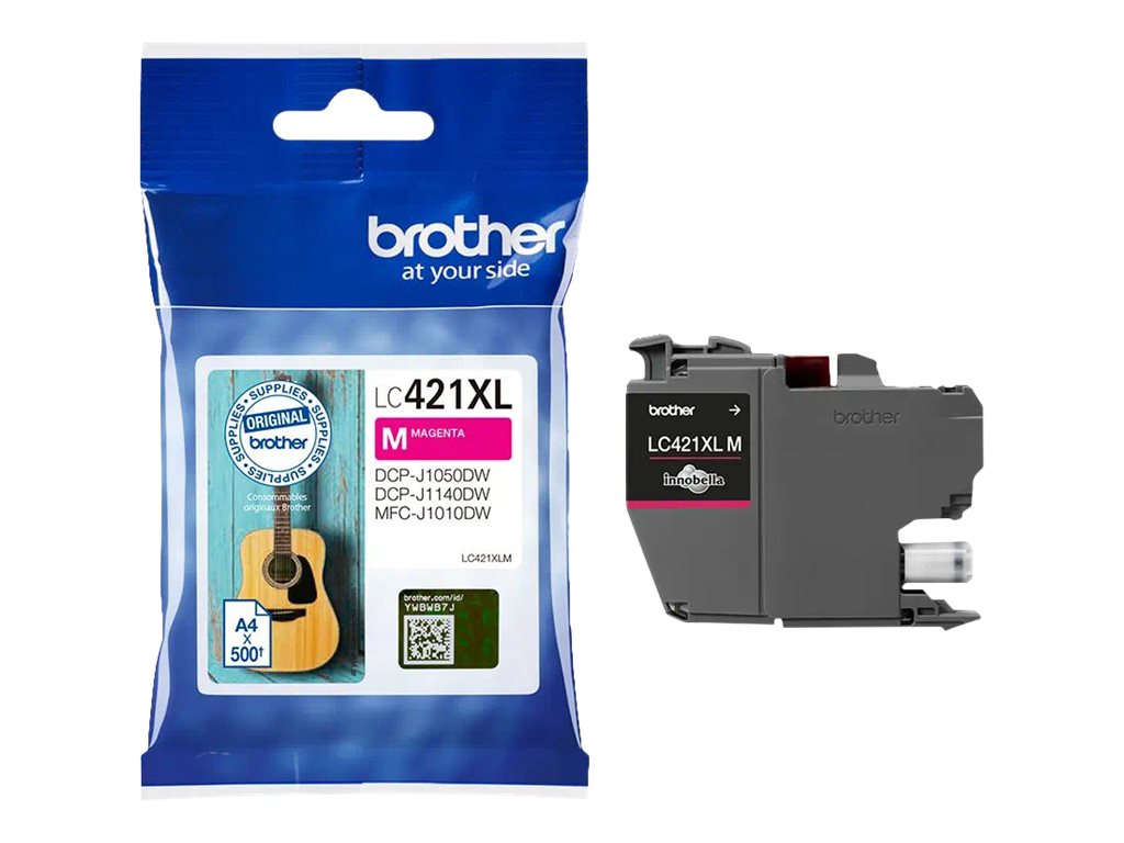 Tinteiro Brother LC421XLM Alto Rendimento Magenta Original - Imagem 2