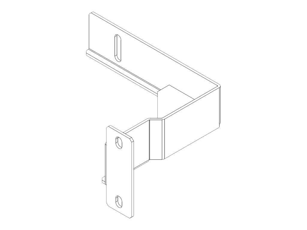 Kit Suporte Base APC Easy Rack Preto - Imagem 2