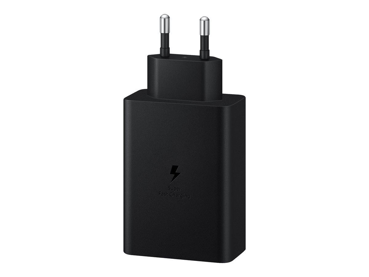Carregador Samsung EP-T6530 65W Tripla Saída USB-C Preto - Imagem 2