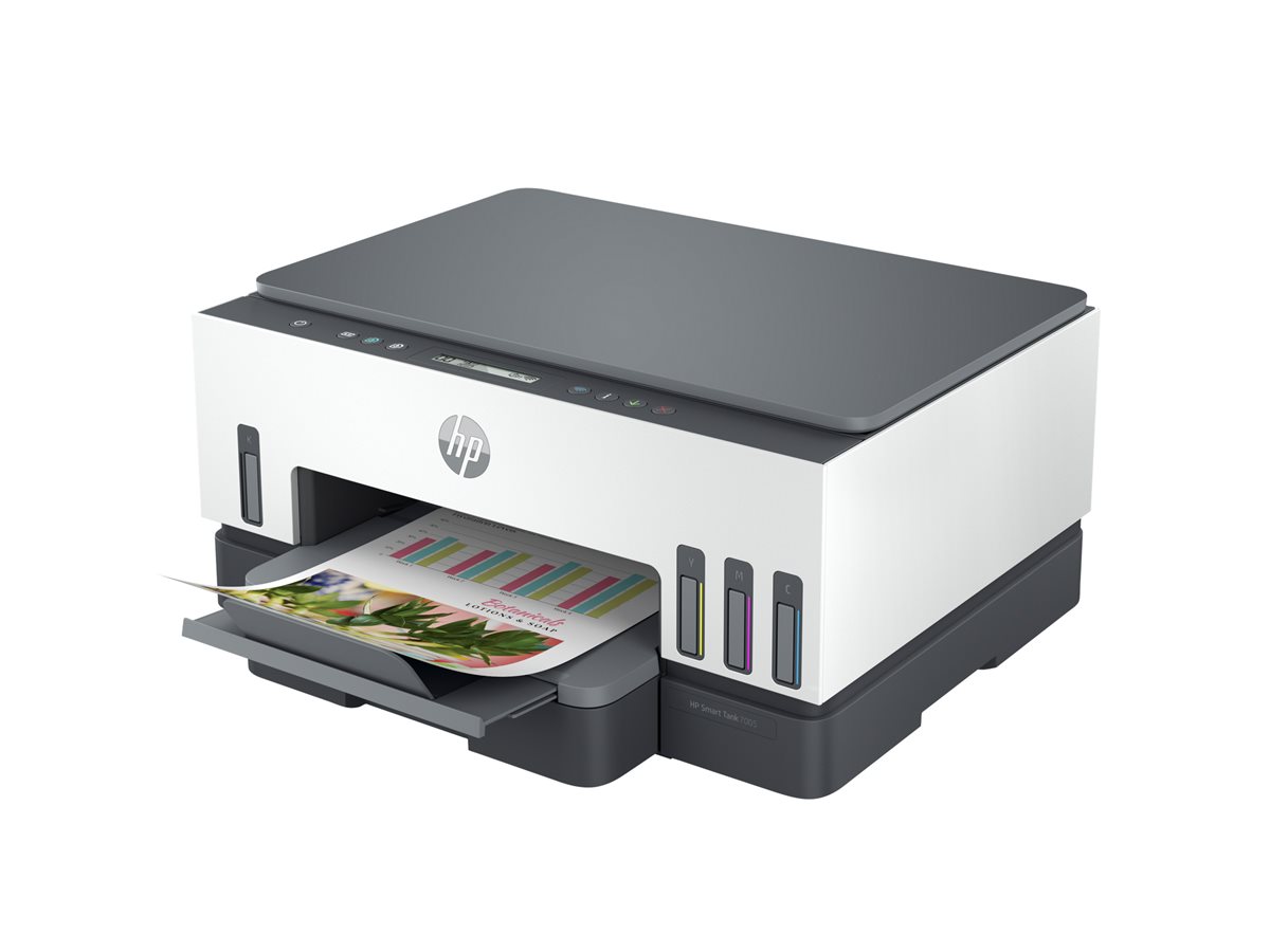 Impressora Multifunções HP Smart Tank 7005 Jacto Tinta Cores Wi-Fi - Imagem 6