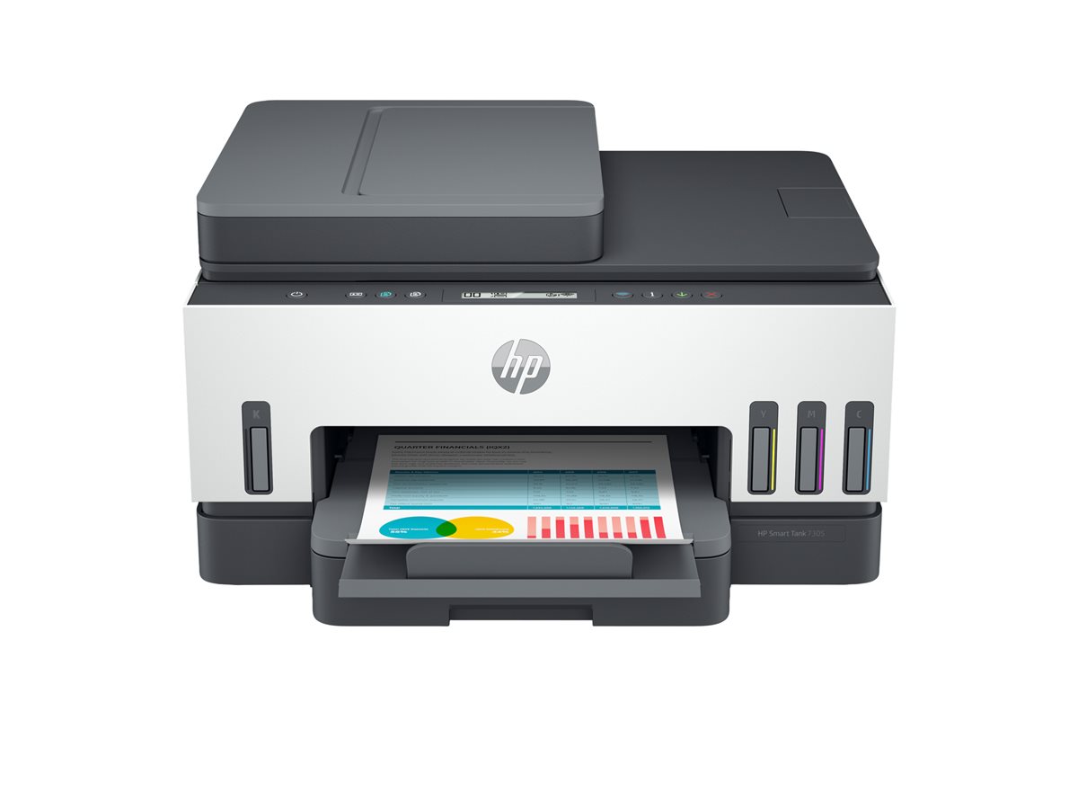 Impressora Multifunções HP Smart Tank 7305 Jato Tinta Cor Wi-Fi - Imagem 5